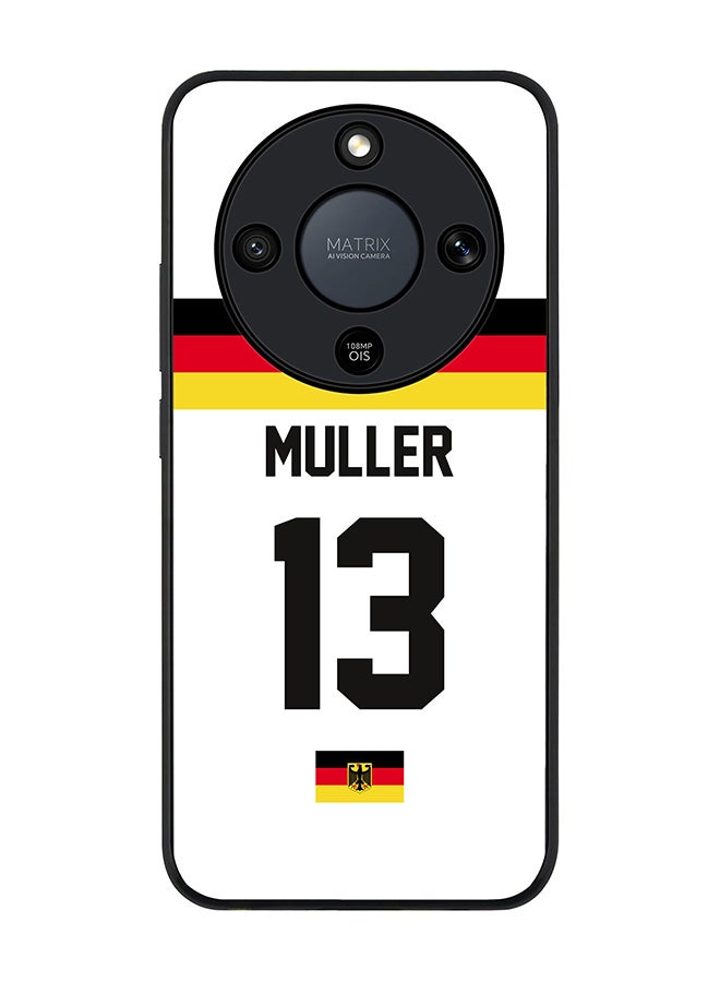 For Honor X9d / Magic8 Lite / X70 Case,Slim fit Camera Protection, Shockproof Thin Phone cover  - Football - Germany,  Muller